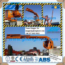 Knuckle Telescopic Marine Crane Hoisting Machine